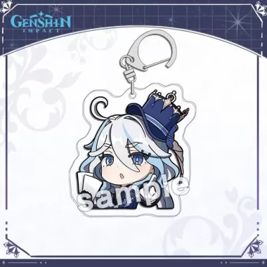Móc khóa FURINA GENSHIN IMPACT game quà tặng chibi mica anime xinh xắn arcylic dễ thương