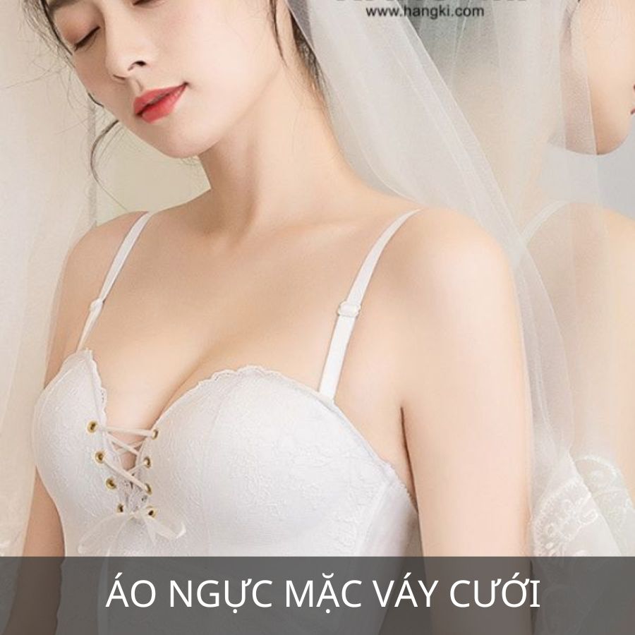 áo ngực mặc váy cưới