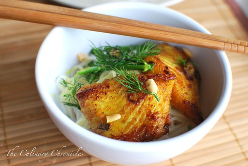 Cha Cá Thang Long (Vietnamese Style Fish with Tumeric & Dill)