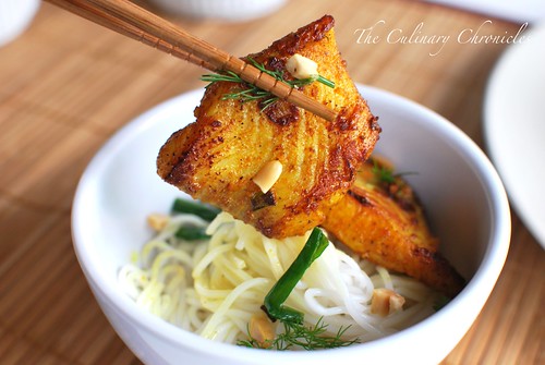 Cha Cá Thang Long (Vietnamese Style Fish with Tumeric & Dill)