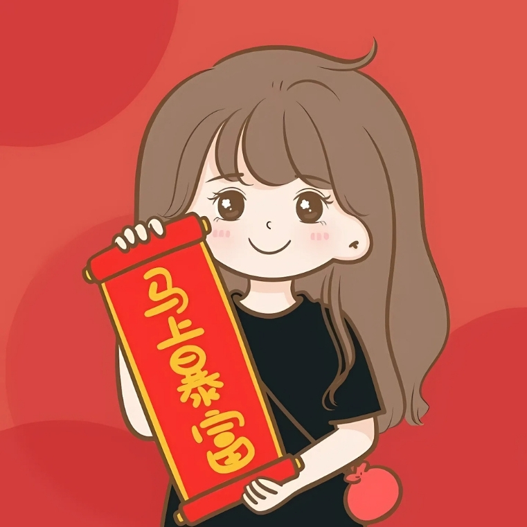 Avatar Tết chibi cute