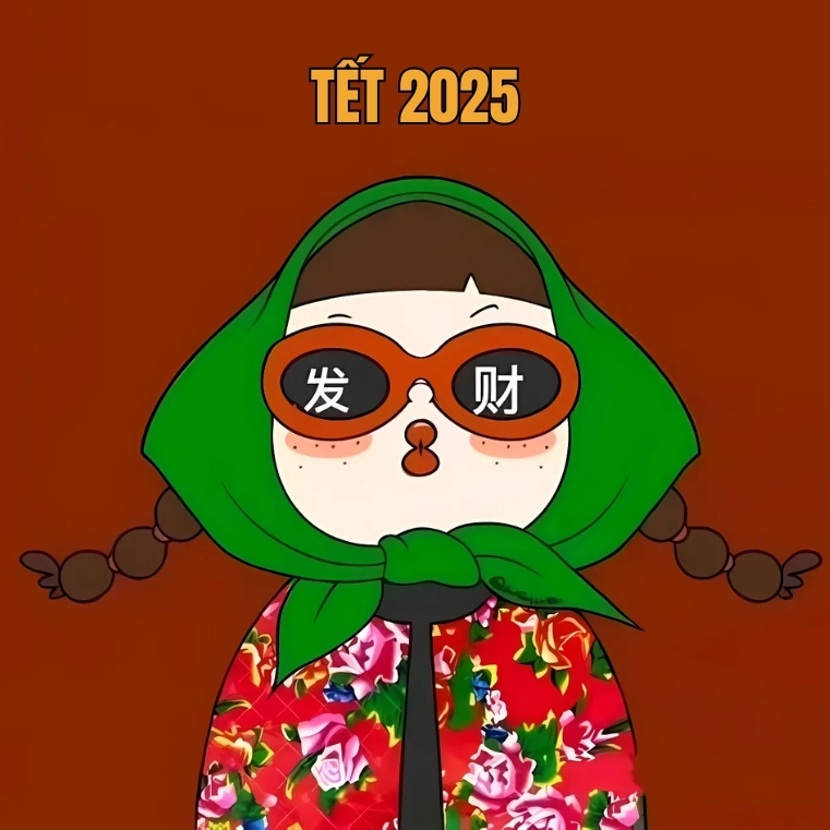 Avatar Tết 2025 meme hài