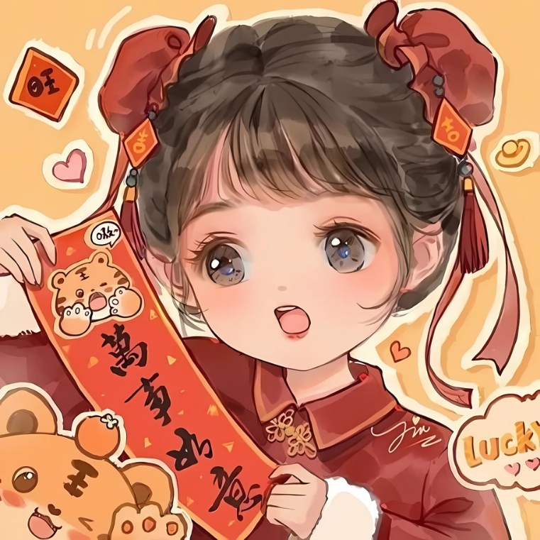Avatar Tết cute