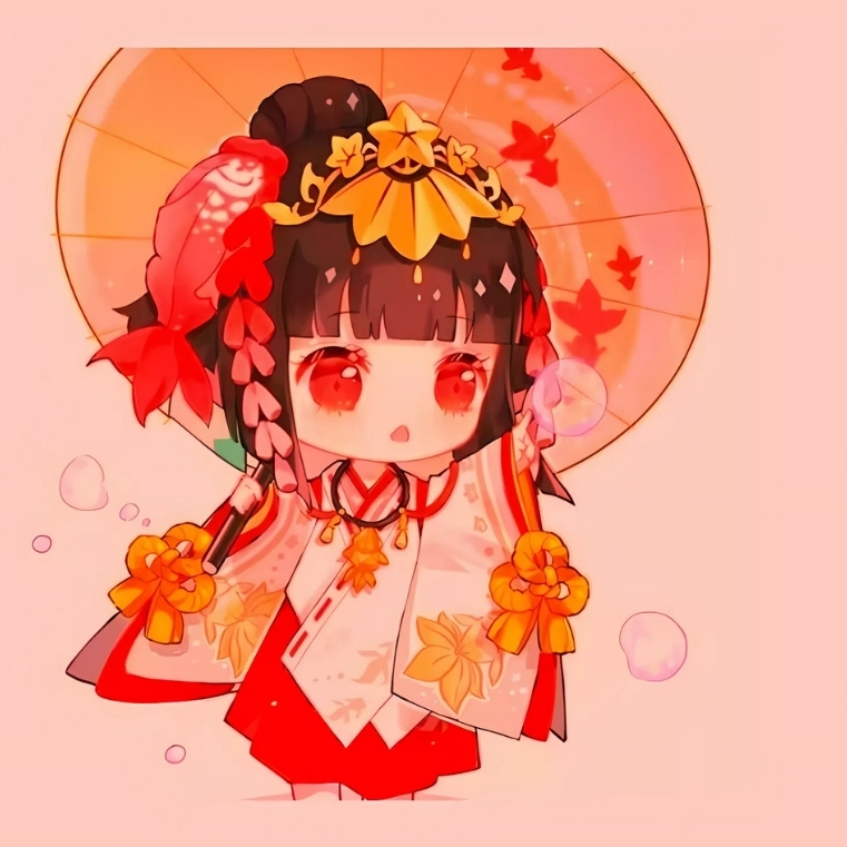 Avatar Tết anime cute