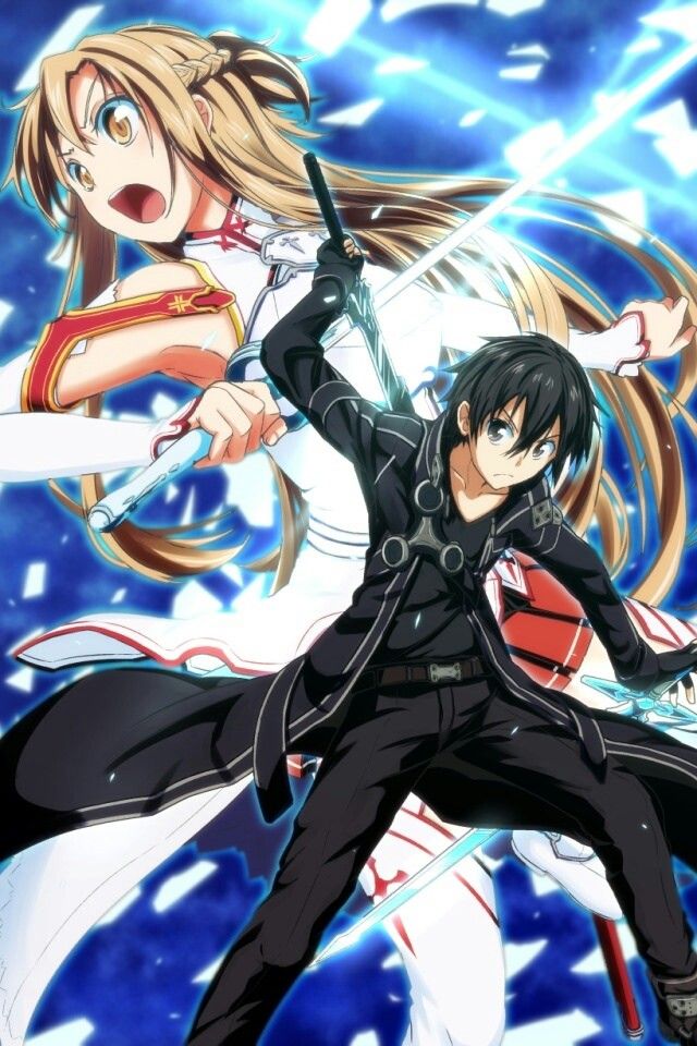 Kirito giơ kiếm chém không khí mà vẫn đẹp như tranh vẽ