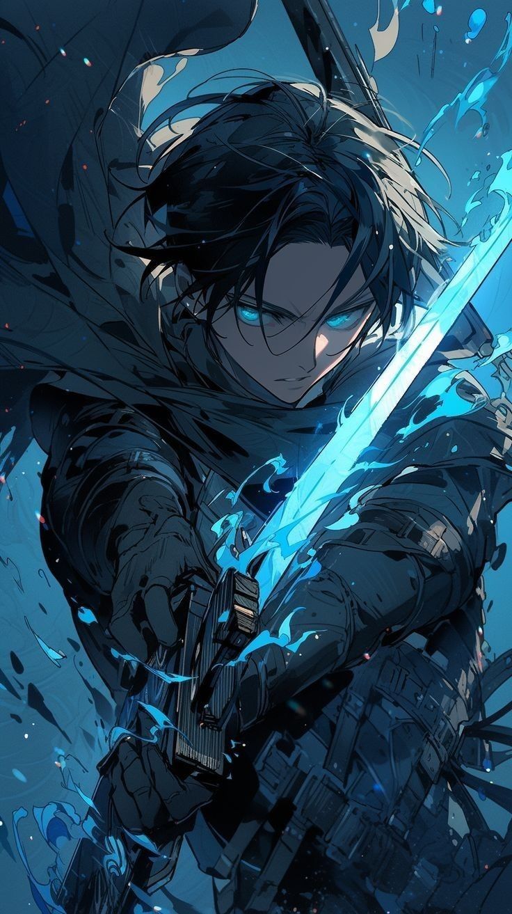 Kirito nhìn thẳng vào boss không một chút do dự nào