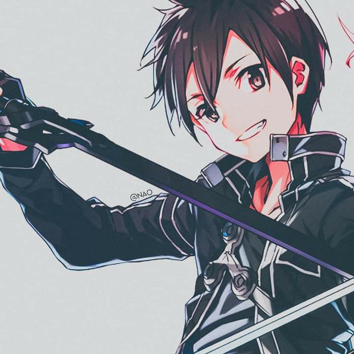 Kirito bước đi mà như dẫn lối cho ánh sáng phía trước