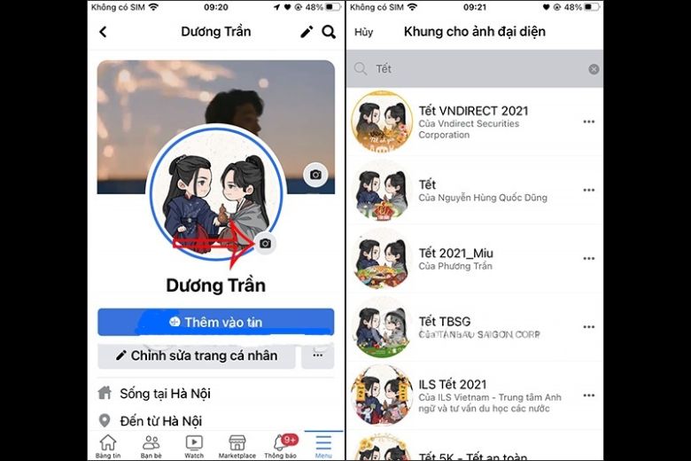 avatar Tết