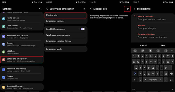 Những điều người dùng Samsung cần biết về tính năng Safety and Emergency trong One UI