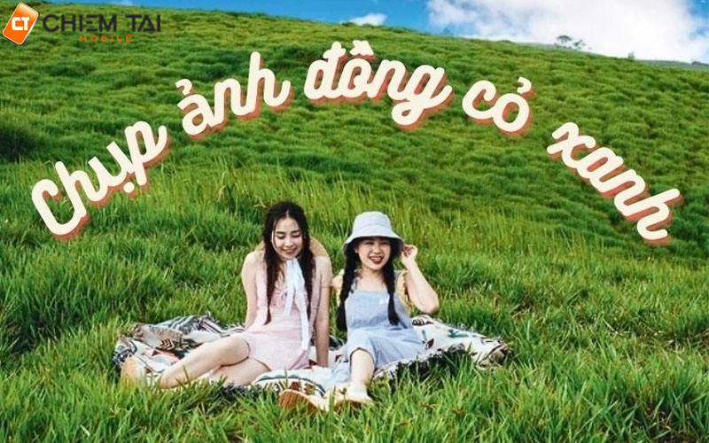 Cách tạo dáng chụp ảnh bãi cỏ đẹp lung linh và THƠ MỘNG