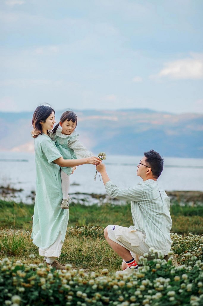 chụp ảnh gia đình kiểu hàn quốc
