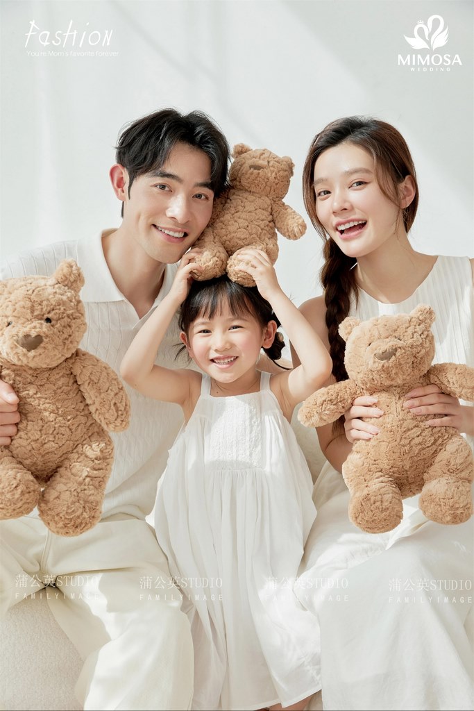 chụp ảnh gia đình kiểu hàn quốc