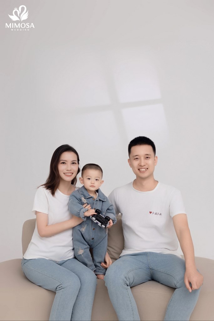 chụp ảnh gia đình kiểu hàn quốc