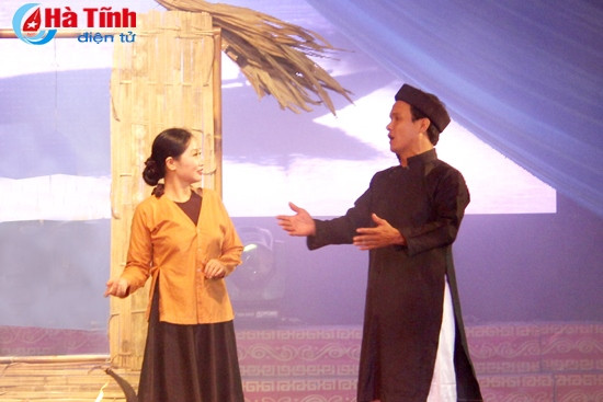 Tiếng Nghệ trong dân ca ví, giặm