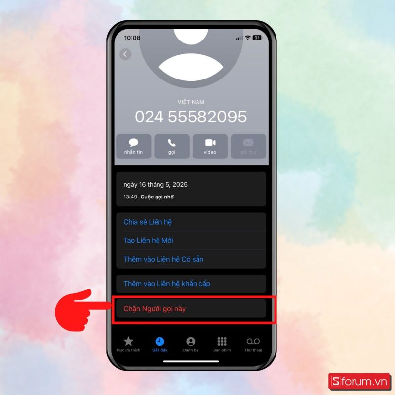 Cách chặn đầu số 024 trên iPhone, Android an toàn nhất