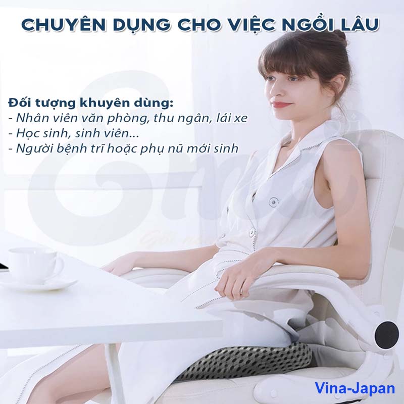 Đệm Lót Mông Ema Chống Trĩ Siêu Êm