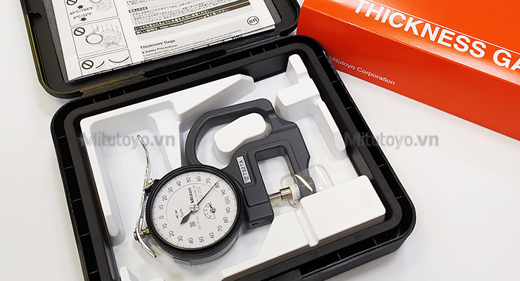 Đồng hồ đo độ dày Mitutoyo 7327A (0-1mm)