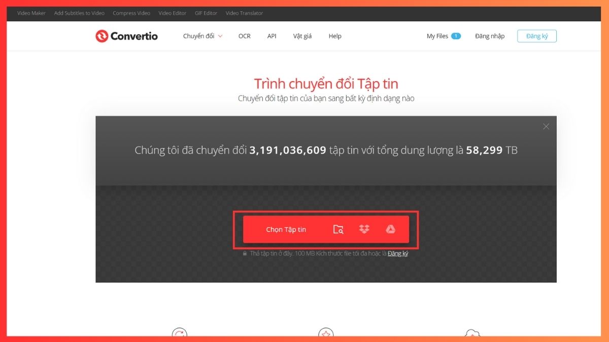 Sử dụng công cụ trực tuyến để đổi đuôi file PPT