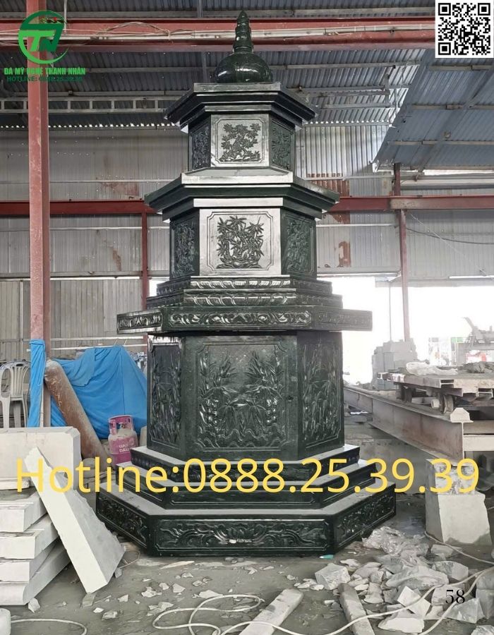 Mộ Tháp Đá Phật Giáo Đẹp Bán Ở Sóc Trăng