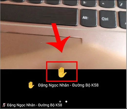 Hướng dẫn cách giơ tay trên Zoom trên điện thoại 01