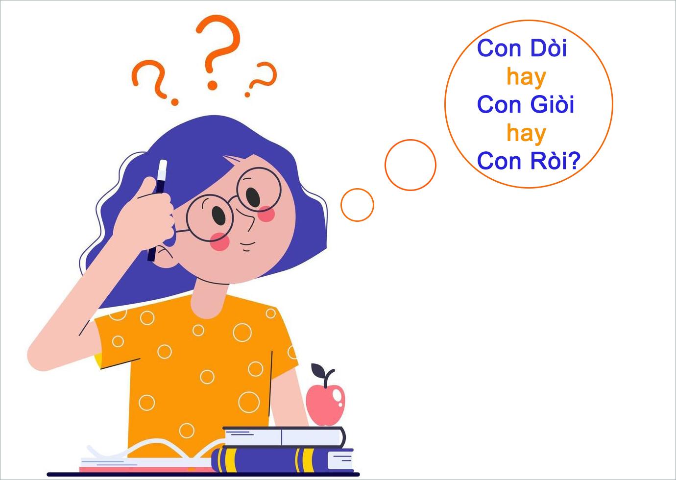 Con Dòi hay Con Giòi hay Con Ròi