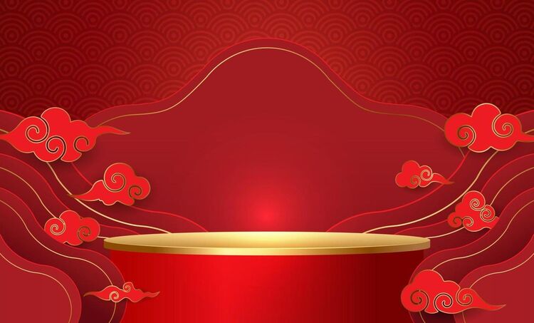 Hình nền Tết màu đỏ