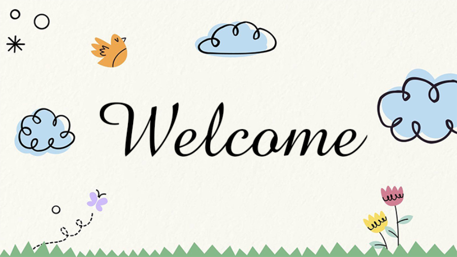 Hình nền PowerPoint Hello 8