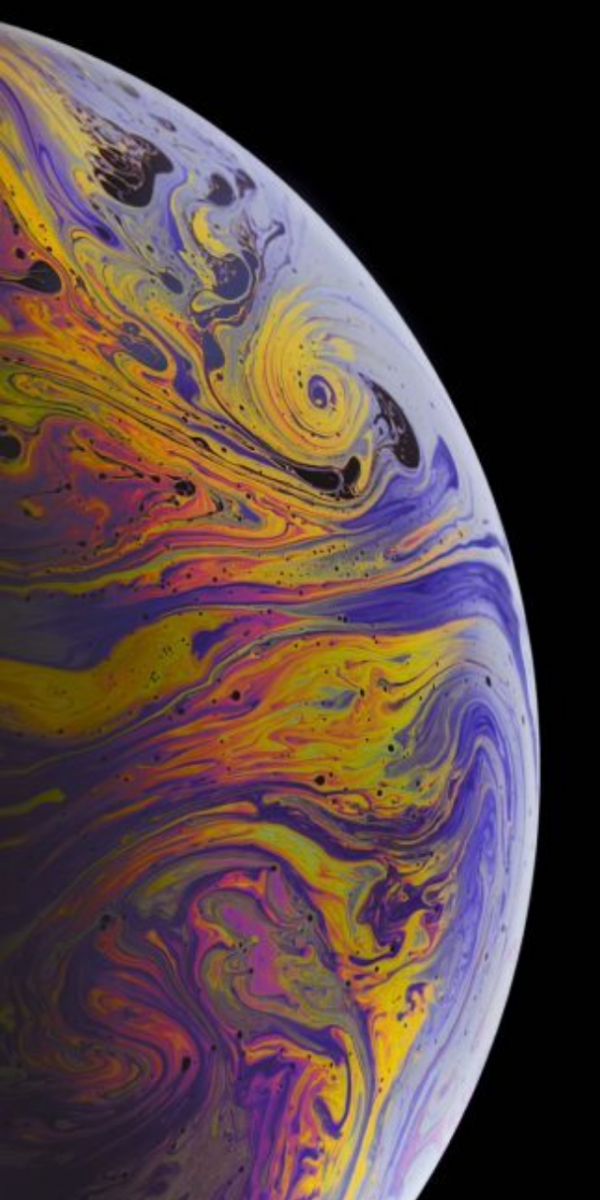Hình nền trái đất cho iPhone Xs và iPhone Xs Mas 1