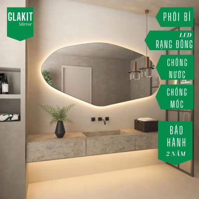 Gương Bàn Trang Điểm – Mẫu Decor Ngang Đẹp