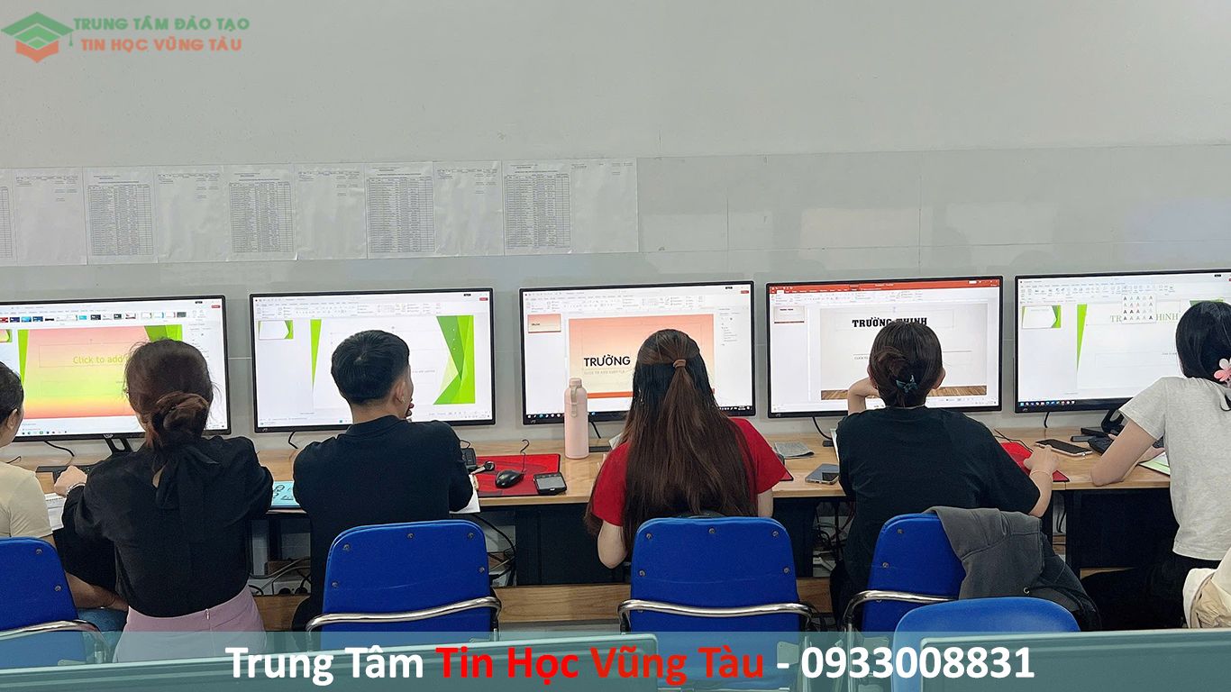 trung tâm dạy powerpoint tại vũng tàu
