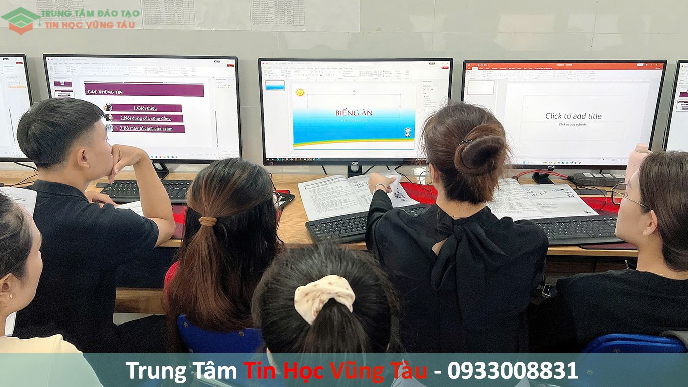lớp học powerpoint