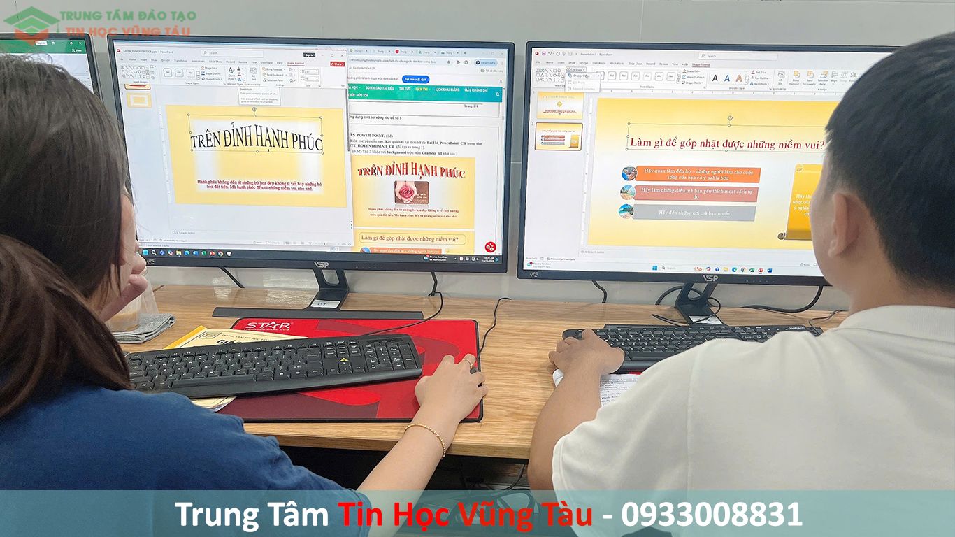 học poweroint vũng tàu