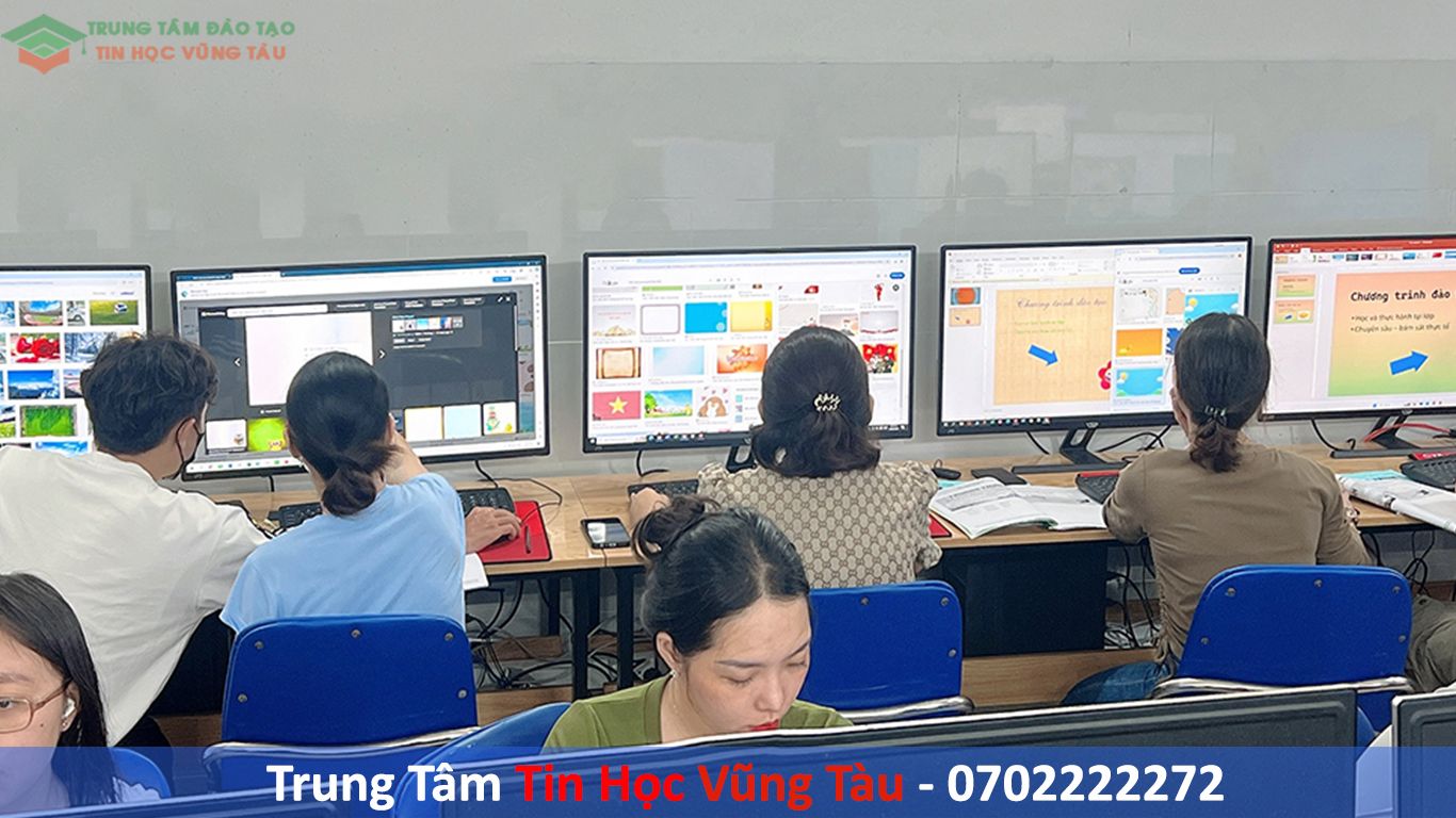Học powerpoint ở vũng tàu
