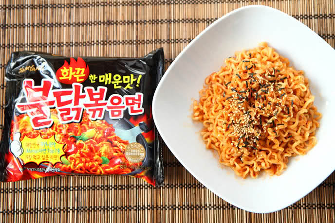 Mì cay hàn quốc 2