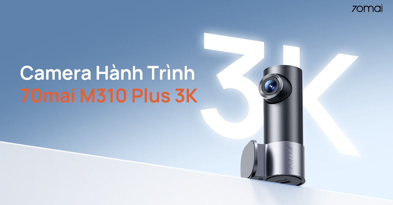 Camera Hành Trình Xiaomi 70Mai M310 Plus 3K