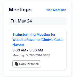 Cách tạo Link trên Zoom - Zoom Meeting Link