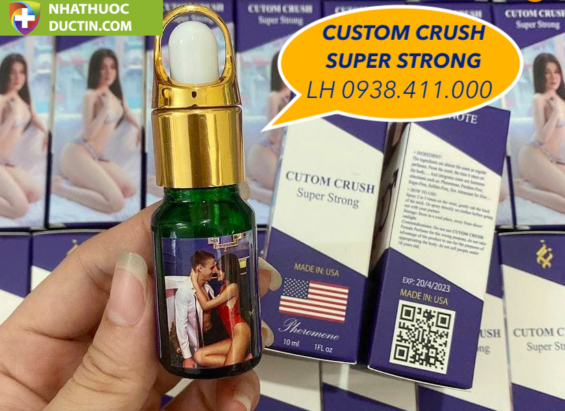 Custom Crush Super Strong thuốc kích dục nữ cực mạnh dạng nước chính hãng Mỹ