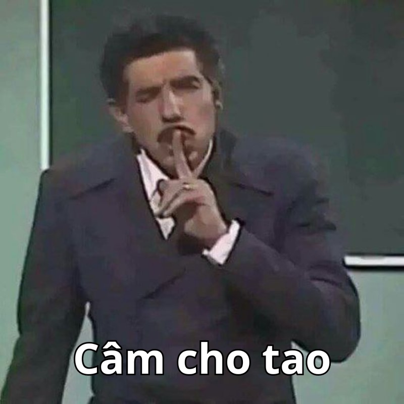 Meme nói ít thôi