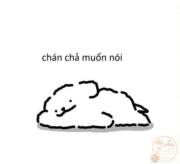meme chán chả muốn nói