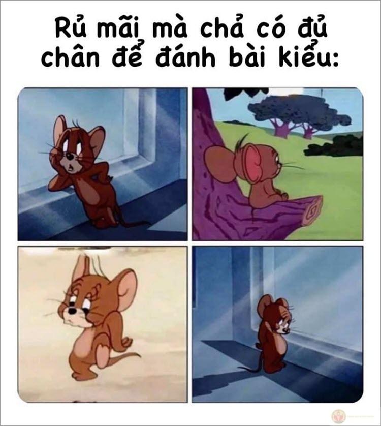 Jerry chạy vì mạng sống, Tom chạy vì lòng tự ái
