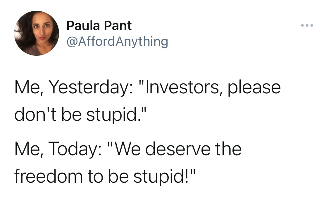 Paula tweeting yesterday - don