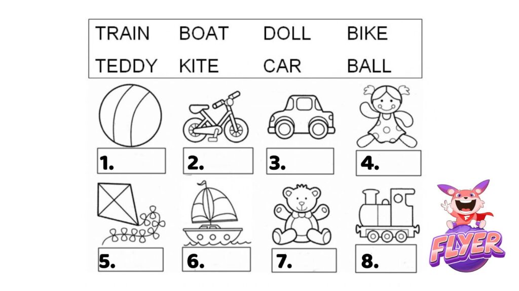 Từ vựng tiếng Anh về đồ chơi