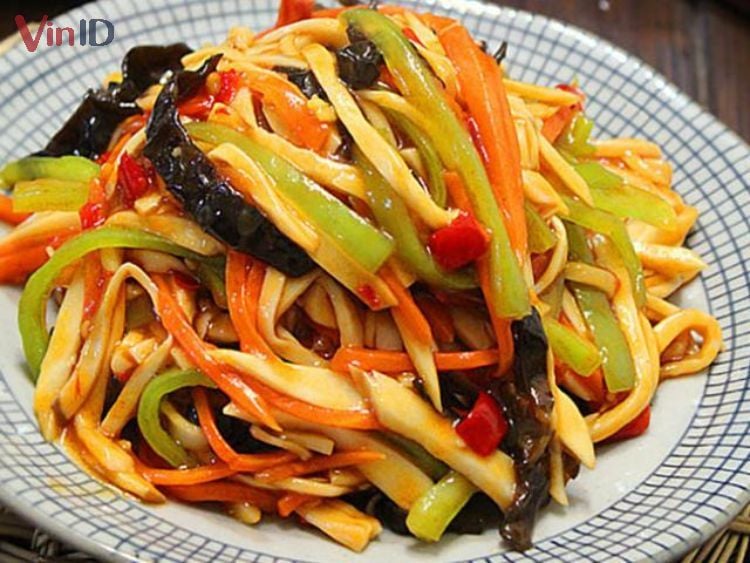 Nấm xào thập cẩm chay