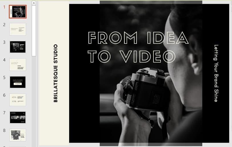 hình nền powerpoint đen trắng 9