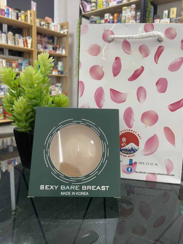 Miếng Dán Ngực Silicon Sexy Bare Breast không dùng keo