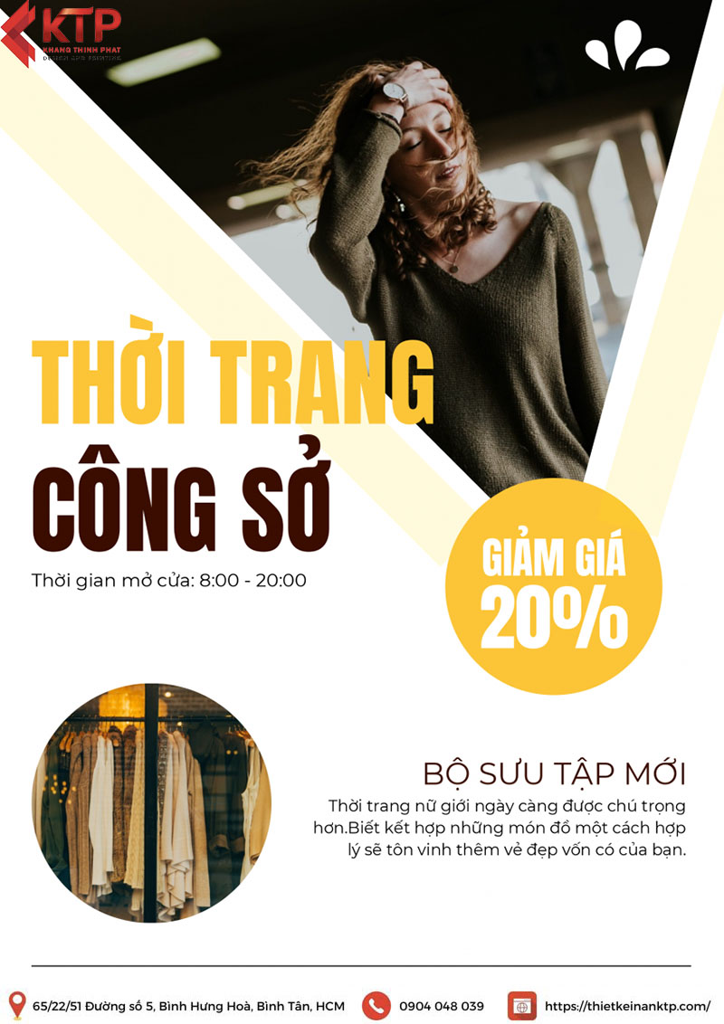 text trên poster