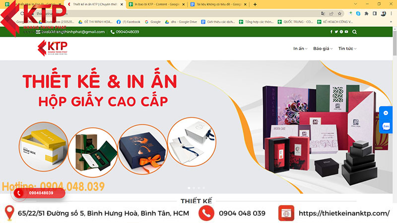 in ấn poster Khang Thịnh Phát