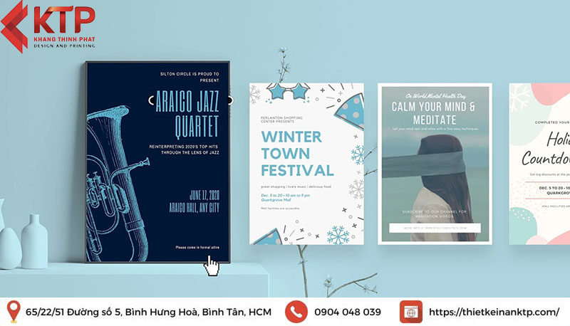 mẫu poster đẹp về sách