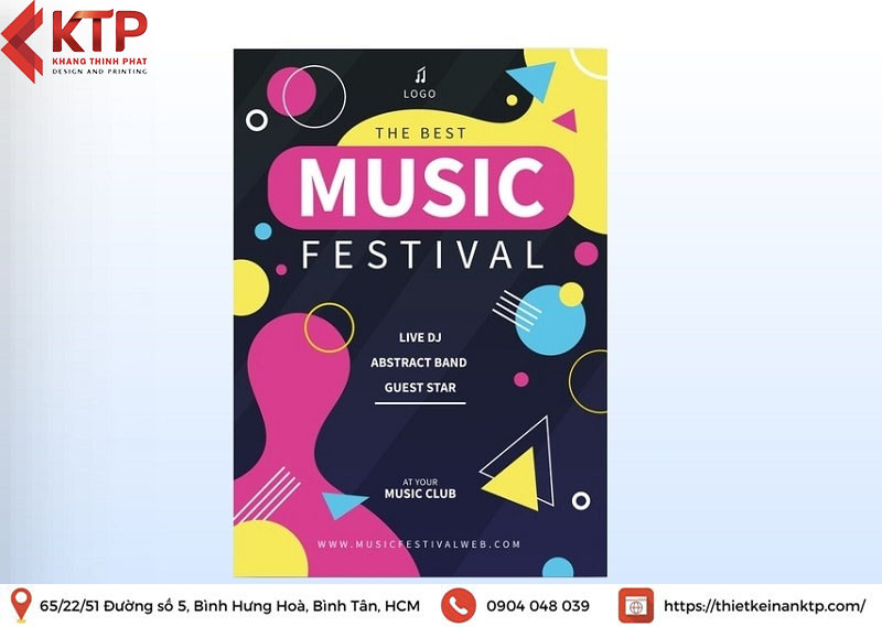 poster mẫu festival