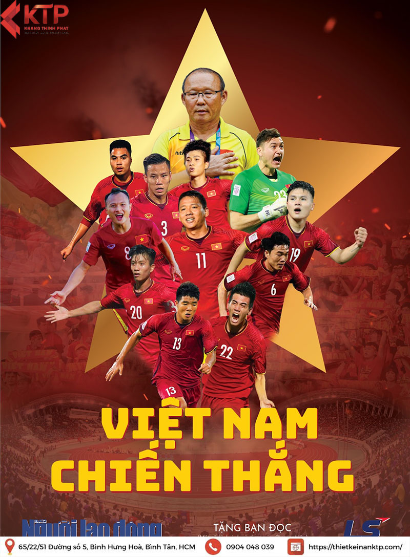 poster đội tuyển VN